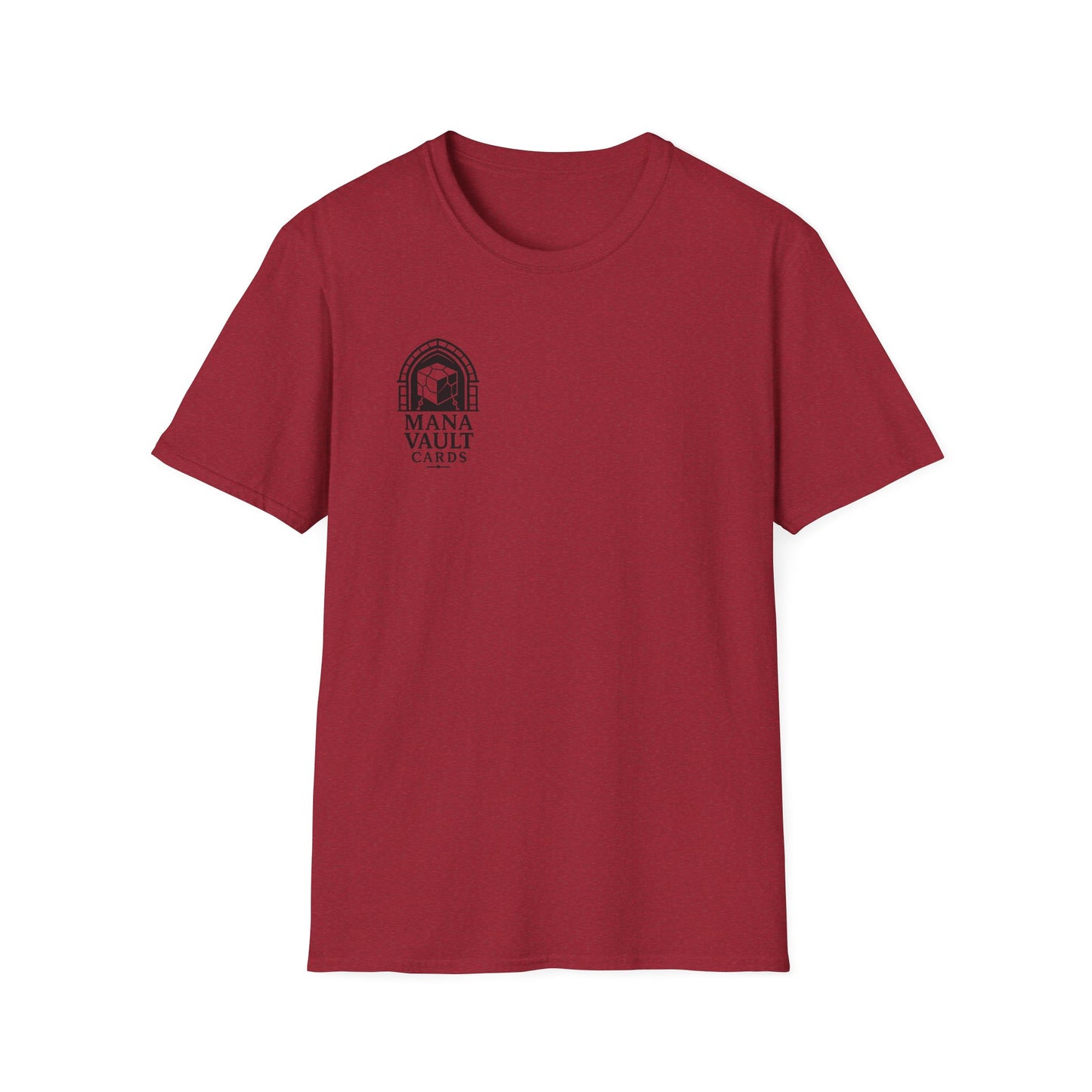 Mana Vault Cards Unisex Softstyle T-Shirt - Comfortable Gamer Apparel