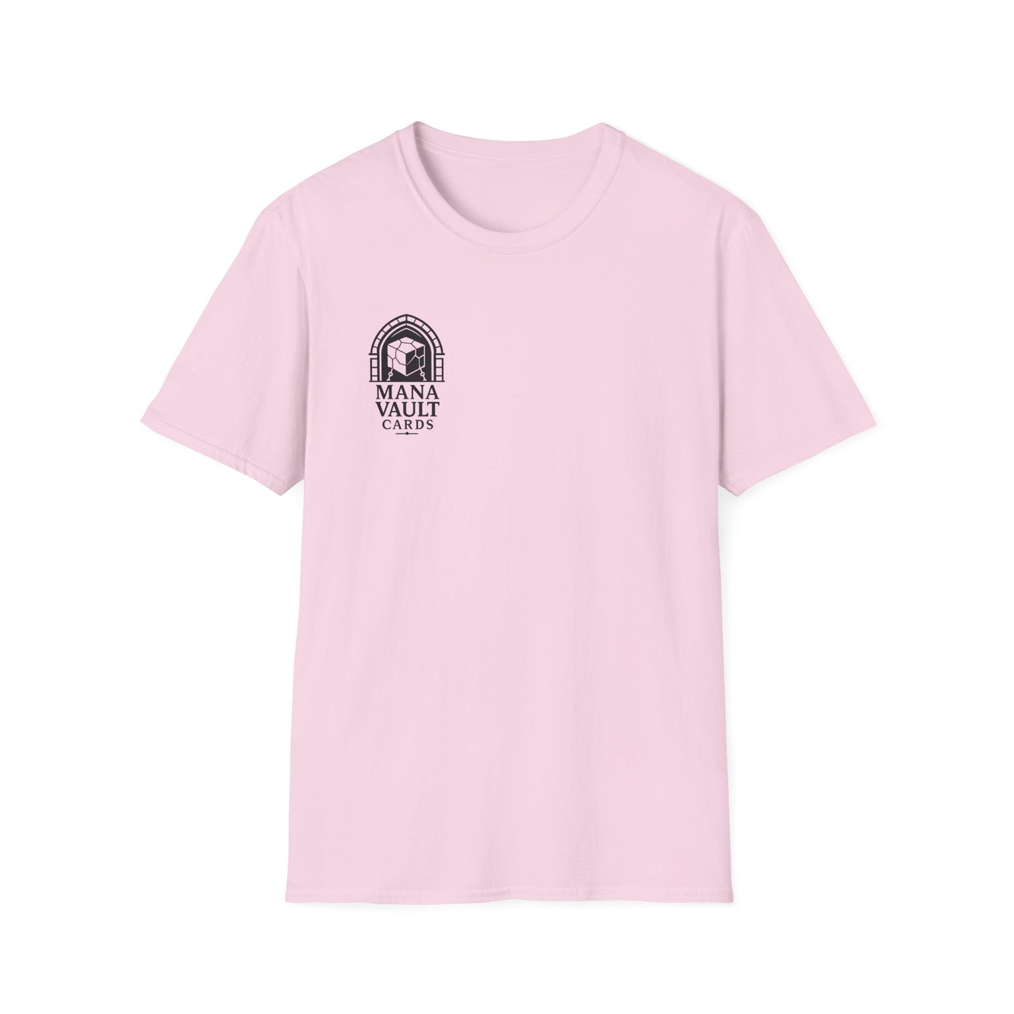 Mana Vault Cards Unisex Softstyle T-Shirt - Comfortable Gamer Apparel