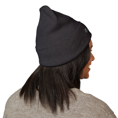 Embroidered Classic Cuffed Beanie - Trendy Winter Accessory