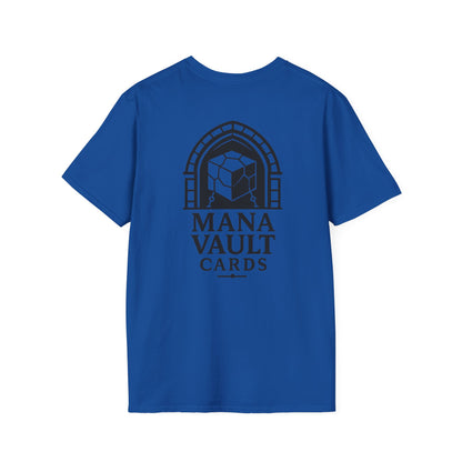 Mana Vault Cards Unisex Softstyle T-Shirt - Comfortable Gamer Apparel