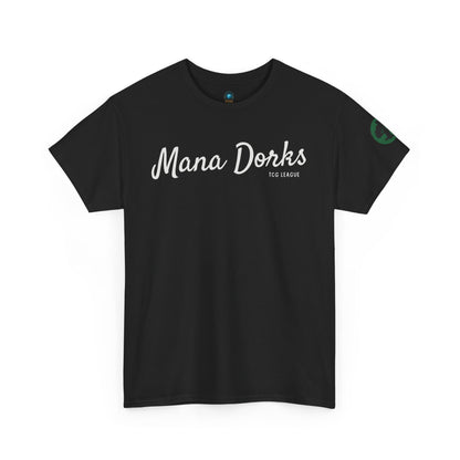 Unisex Heavy Cotton Tee - "Mana Dorks TCG League" - Perfect for Gamers and Collectors