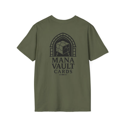 Mana Vault Cards Unisex Softstyle T-Shirt - Comfortable Gamer Apparel
