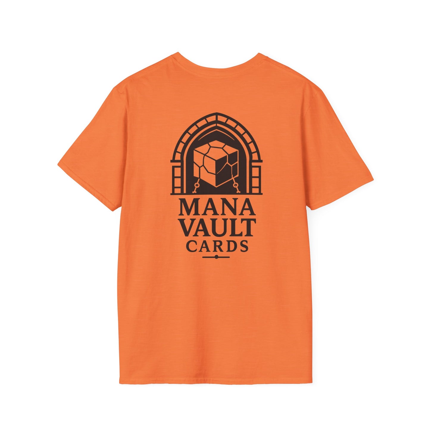 Mana Vault Cards Unisex Softstyle T-Shirt - Comfortable Gamer Apparel