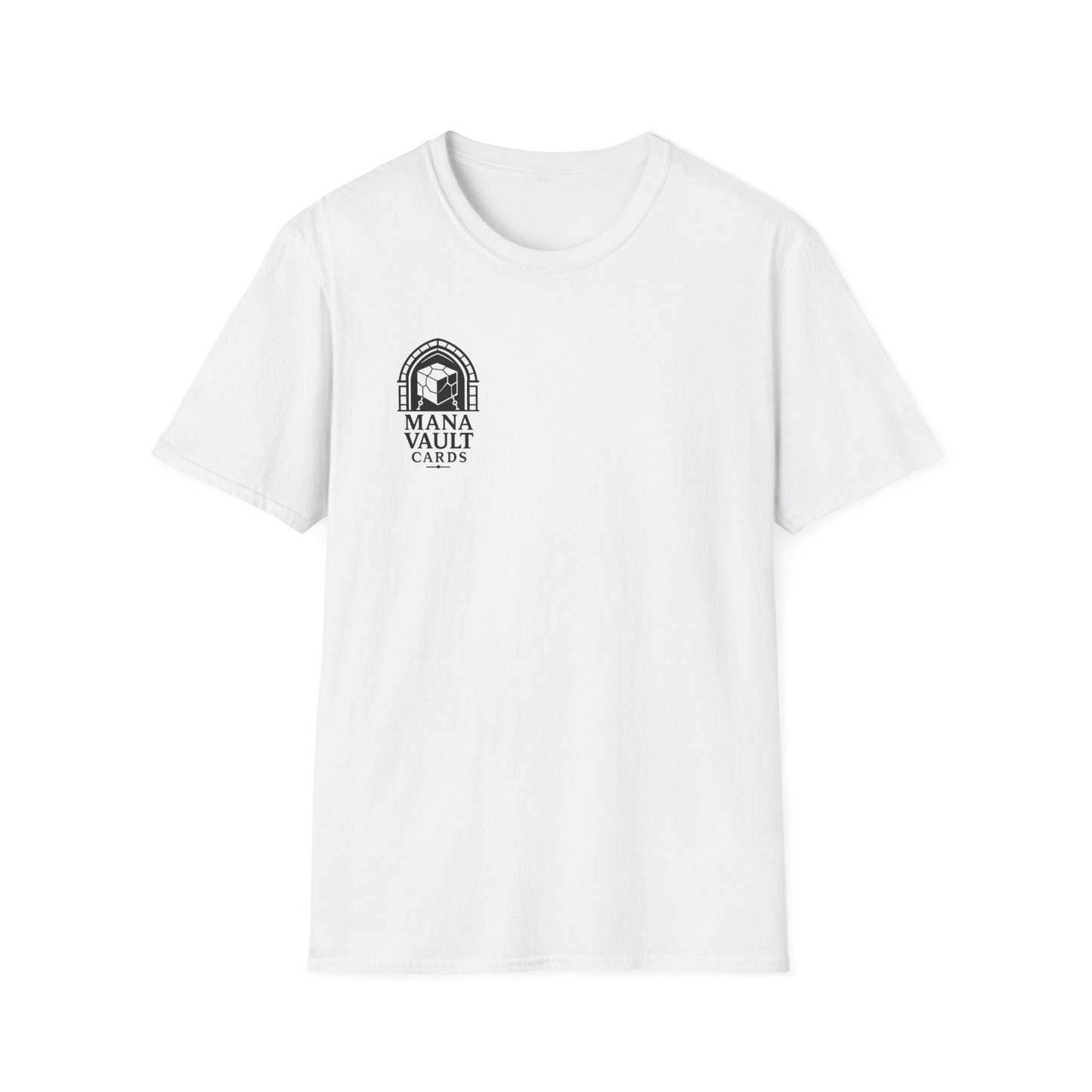 Mana Vault Cards Unisex Softstyle T-Shirt - Comfortable Gamer Apparel