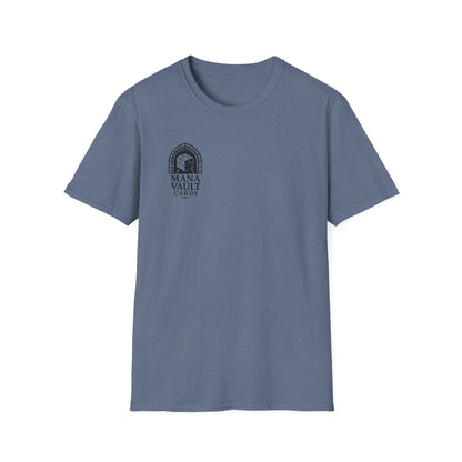 Mana Vault Cards Unisex Softstyle T-Shirt - Comfortable Gamer Apparel