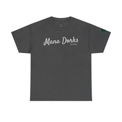 Unisex Heavy Cotton Tee - "Mana Dorks TCG League" - Perfect for Gamers and Collectors