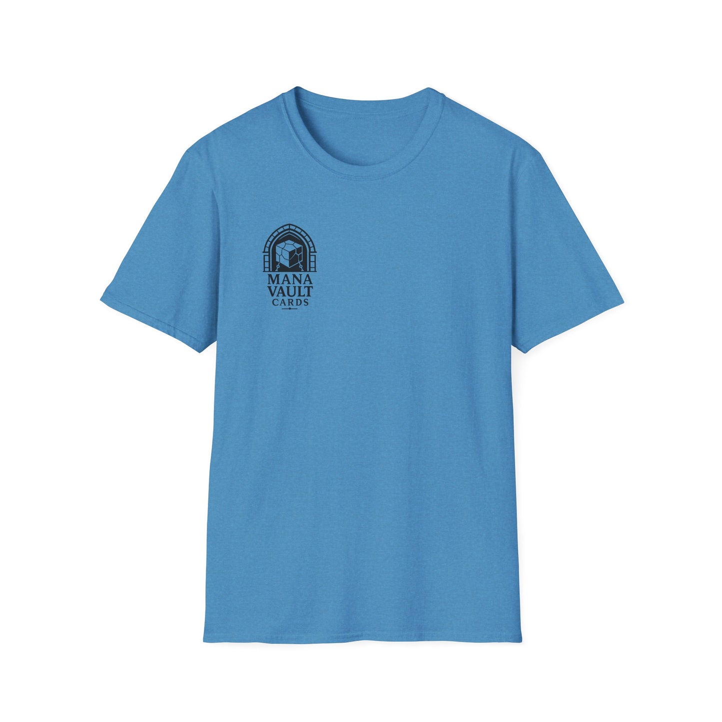 Mana Vault Cards Unisex Softstyle T-Shirt - Comfortable Gamer Apparel