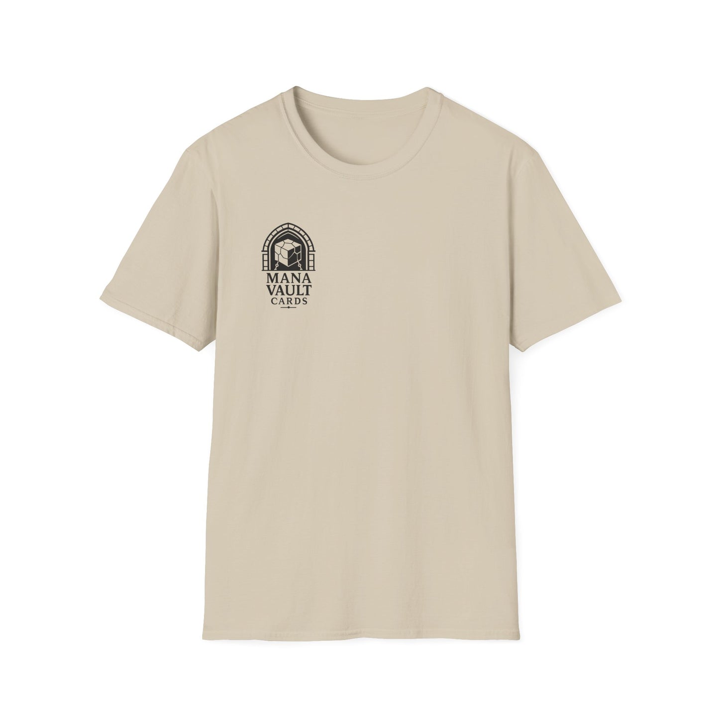 Mana Vault Cards Unisex Softstyle T-Shirt - Comfortable Gamer Apparel
