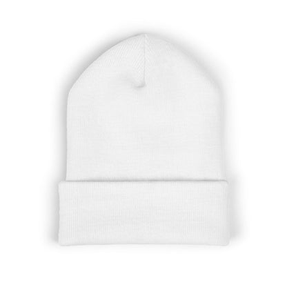 Winter Beanie with Custom Embroidery, Stylish Cuffed Knit Hat, Perfect for Gifts, Casual Wear, Winter Accessories, Coziness, Fashion