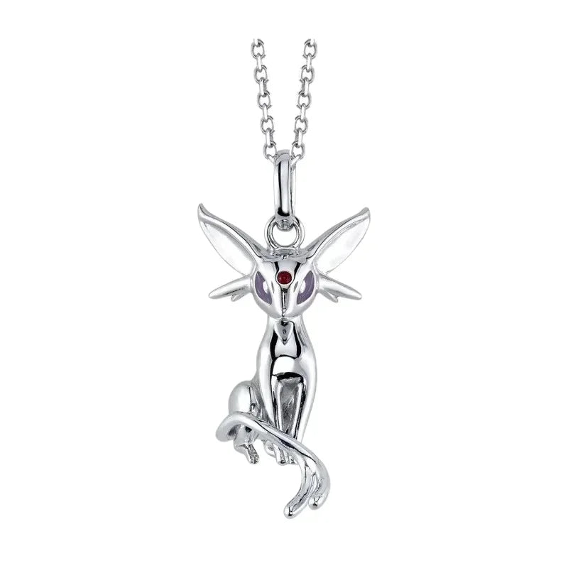 Pokemon Cartoon Necklace Pendant Jewelry Peripheral Mimikyu Charizard Ievee Couple Niche Light Luxury Clothes Accessories Gifts