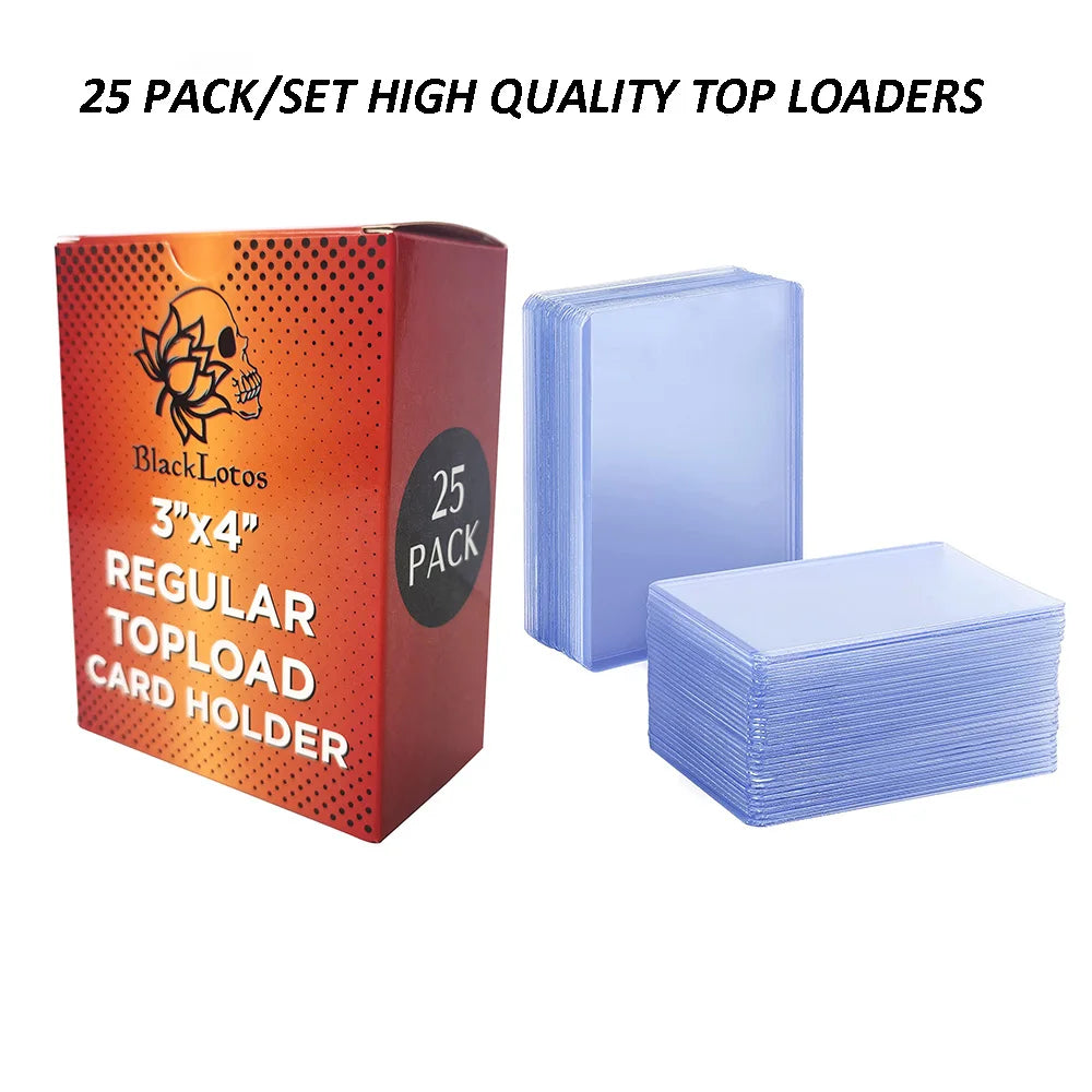 Ultra Pro 35/55/75/100/130/180PT Trading Cards Thick Top Loaders Perfect Fit Game Cards Hard Plastic Card Protectors Card Cover