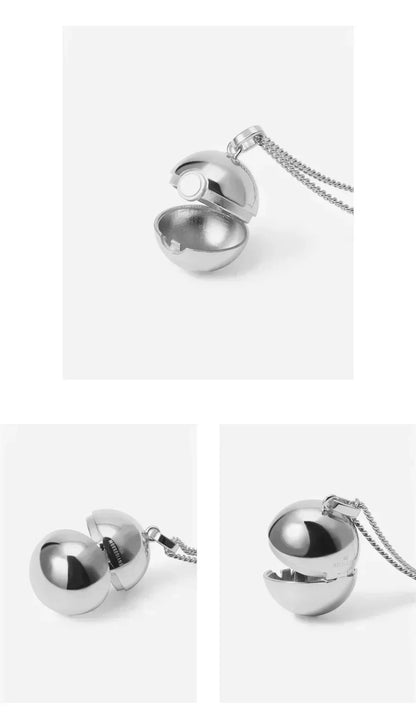 Pokemon Cartoon Animation Necklace Pendant Jewelry Teen Men and Women Fashion Trend High-End Accessories Decoration Gifts
