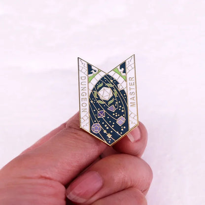Dungeons - Game Dragons Enamel Brooch Game and Movie Series Same Hat Coat Lapel Pin Badge for Friends Cosplay Jewelry Gifts