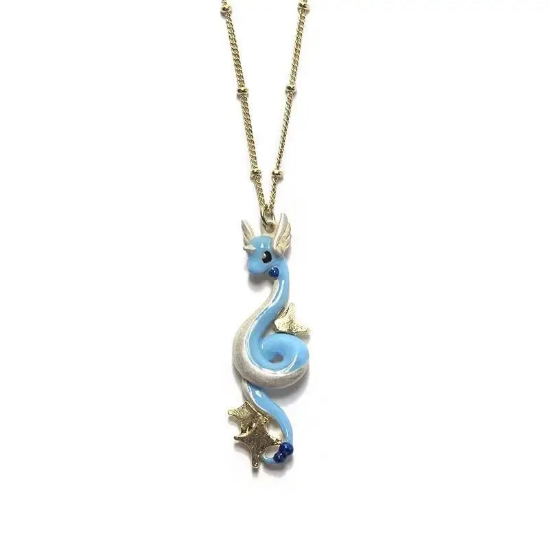 Pokemon Cartoon Animation Necklace Pendant Jewelry Teen Men and Women Fashion Trend High-End Accessories Decoration Gifts