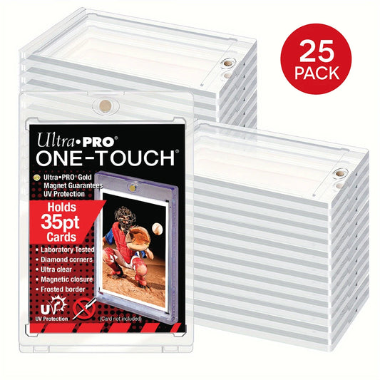 Ultra Pro One Touch Magnetic Card Holders – 35pt | Case of 25 | Premium Sports & TCG Card Protection