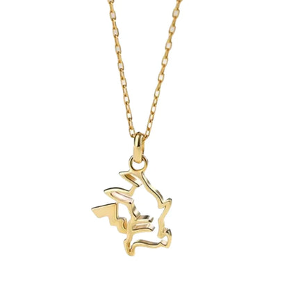 Pokemon Cartoon Animation Necklace Pendant Jewelry Teen Men and Women Fashion Trend High-End Accessories Decoration Gifts