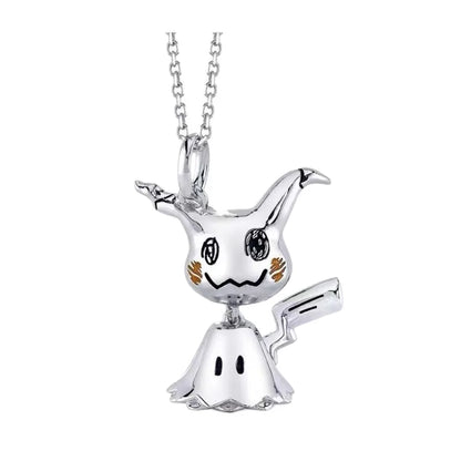 Pokemon Cartoon Animation Necklace Pendant Jewelry Teen Men and Women Fashion Trend High-End Accessories Decoration Gifts