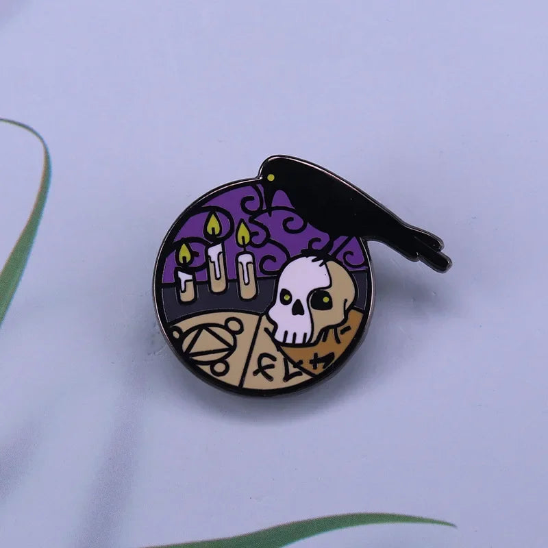 Dungeons - Game Dragons Enamel Brooch Game and Movie Series Same Hat Coat Lapel Pin Badge for Friends Cosplay Jewelry Gifts