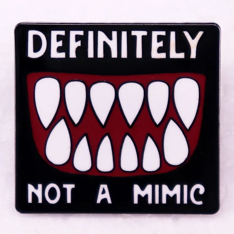 Dungeons - Game Dragons Enamel Brooch Game and Movie Series Same Hat Coat Lapel Pin Badge for Friends Cosplay Jewelry Gifts