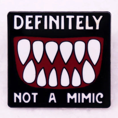 Dungeons - Game Dragons Enamel Brooch Game and Movie Series Same Hat Coat Lapel Pin Badge for Friends Cosplay Jewelry Gifts