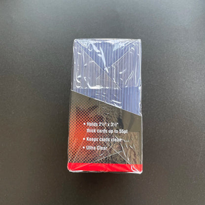 Ultra Pro 35/55/75/100/130/180PT Trading Cards Thick Top Loaders Perfect Fit Game Cards Hard Plastic Card Protectors Card Cover
