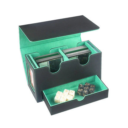 2025 New commander Trading Card Deck Storage Box Game magic the gathering triple sleeved TCG game case collection