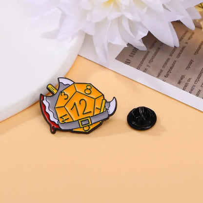 Dungeons - Game Dragons Enamel Brooch Game and Movie Series Same Hat Coat Lapel Pin Badge for Friends Cosplay Jewelry Gifts