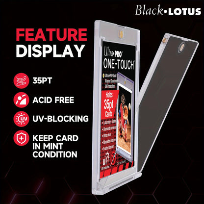 Ultra Pro One Touch Magnetic Card Holders – 35pt | Case of 25 | Premium Sports & TCG Card Protection