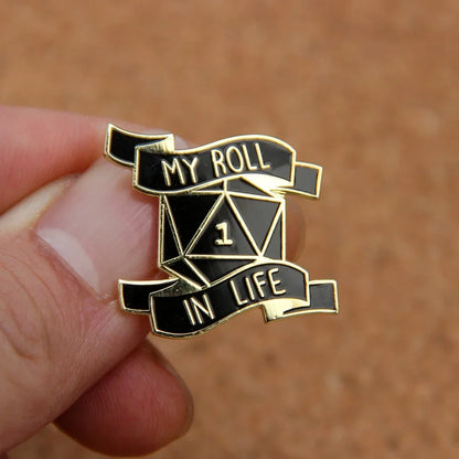 Dungeons - Game Dragons Enamel Brooch Game and Movie Series Same Hat Coat Lapel Pin Badge for Friends Cosplay Jewelry Gifts