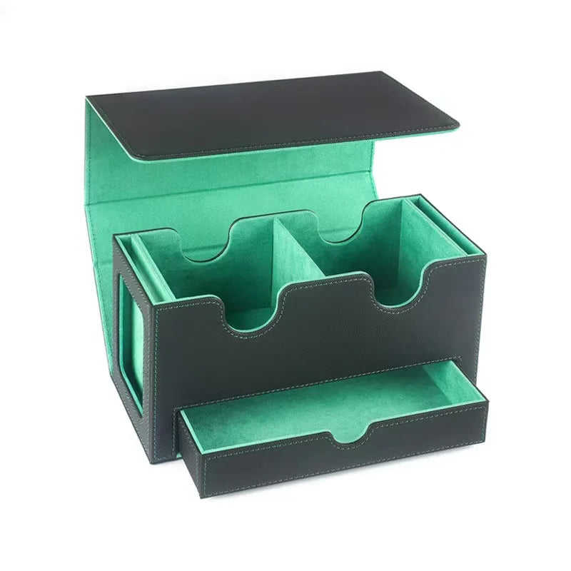 2025 New commander Trading Card Deck Storage Box Game magic the gathering triple sleeved TCG game case collection