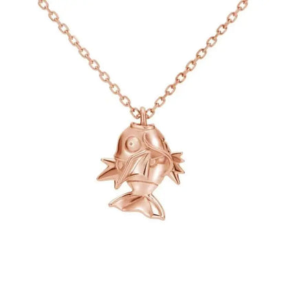 Pokemon Cartoon Animation Necklace Pendant Jewelry Teen Men and Women Fashion Trend High-End Accessories Decoration Gifts