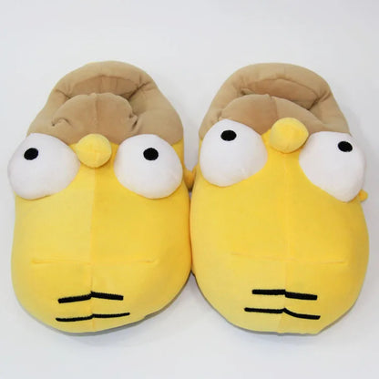 28cm Pokemon Anime Eevee Umbreon Pikachu Cute Animal Cartoon Plush Indoor Adult Slippers Stuffed Shoes Toys