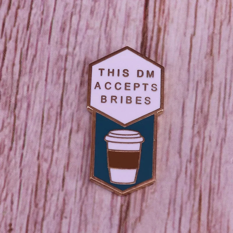 Dungeons - Game Dragons Enamel Brooch Game and Movie Series Same Hat Coat Lapel Pin Badge for Friends Cosplay Jewelry Gifts