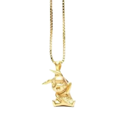 Pokemon Cartoon Animation Necklace Pendant Jewelry Teen Men and Women Fashion Trend High-End Accessories Decoration Gifts