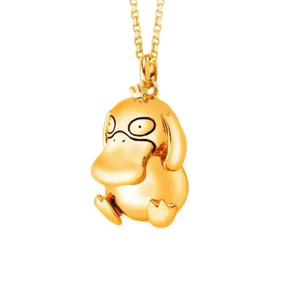 Pokemon Necklace Pendant 925 Silver Cartoon Animation Jewelry Accessories Niche Design Light Luxury Fashion Couple Trend Crafts
