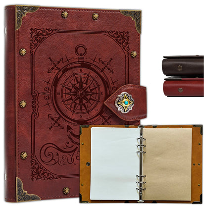 DND Notebook Journal Refillable Binder - Story Forge 400 Pages (200 Sheets) for Dungeons and Dragons Accessories Gift,Men or Wom