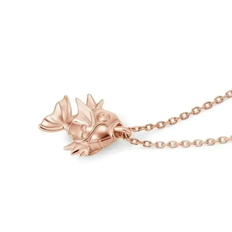 Pokemon Cartoon Necklace Pendant Jewelry Peripheral Mimikyu Charizard Ievee Couple Niche Light Luxury Clothes Accessories Gifts