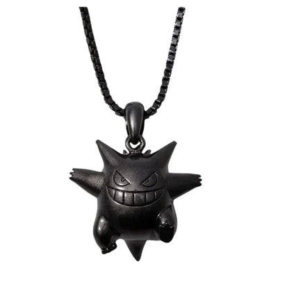 Pokemon Necklace Pendant 925 Silver Cartoon Animation Jewelry Accessories Niche Design Light Luxury Fashion Couple Trend Crafts