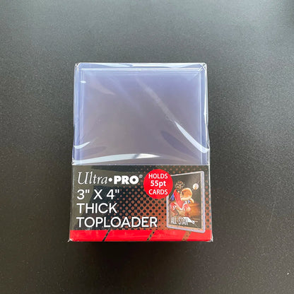 Ultra Pro 35/55/75/100/130/180PT Trading Cards Thick Top Loaders Perfect Fit Game Cards Hard Plastic Card Protectors Card Cover