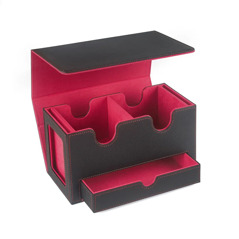 2025 New commander Trading Card Deck Storage Box Game magic the gathering triple sleeved TCG game case collection