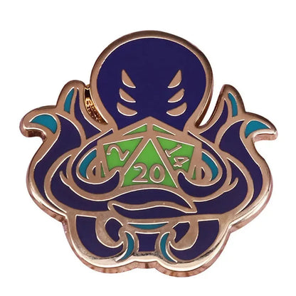 Dungeons - Game Dragons Enamel Brooch Game and Movie Series Same Hat Coat Lapel Pin Badge for Friends Cosplay Jewelry Gifts