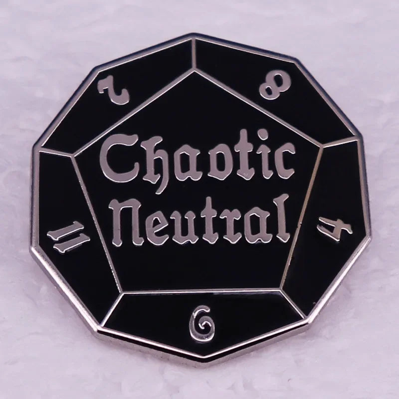 Dungeons - Game Dragons Enamel Brooch Game and Movie Series Same Hat Coat Lapel Pin Badge for Friends Cosplay Jewelry Gifts