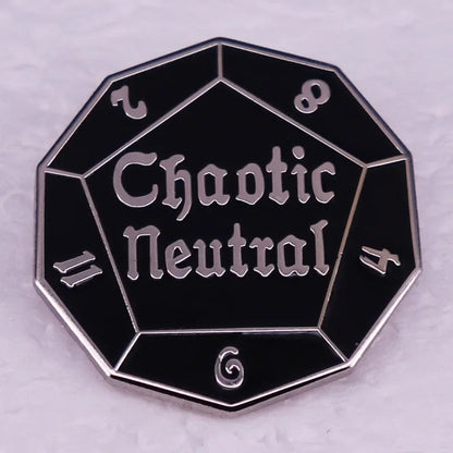 Dungeons - Game Dragons Enamel Brooch Game and Movie Series Same Hat Coat Lapel Pin Badge for Friends Cosplay Jewelry Gifts