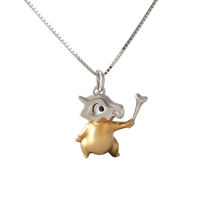 Pokemon Cartoon Animation Necklace Pendant Jewelry Teen Men and Women Fashion Trend High-End Accessories Decoration Gifts