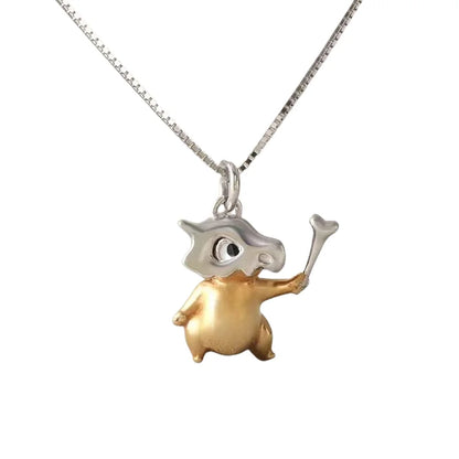 Pokemon Cartoon Animation Necklace Pendant Jewelry Teen Men and Women Fashion Trend High-End Accessories Decoration Gifts