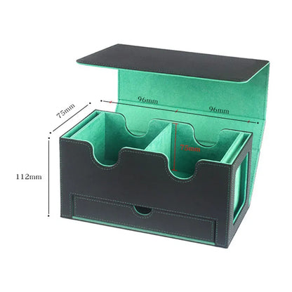 2025 New commander Trading Card Deck Storage Box Game magic the gathering triple sleeved TCG game case collection